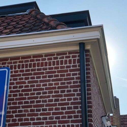 Foto van dakgoot in Bennekom
