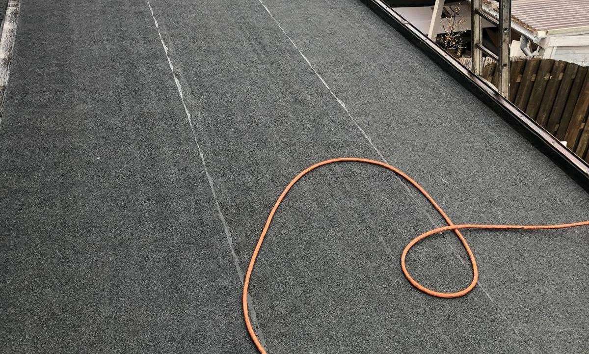 Nieuw bitumen dak aangelegd in Bennekom