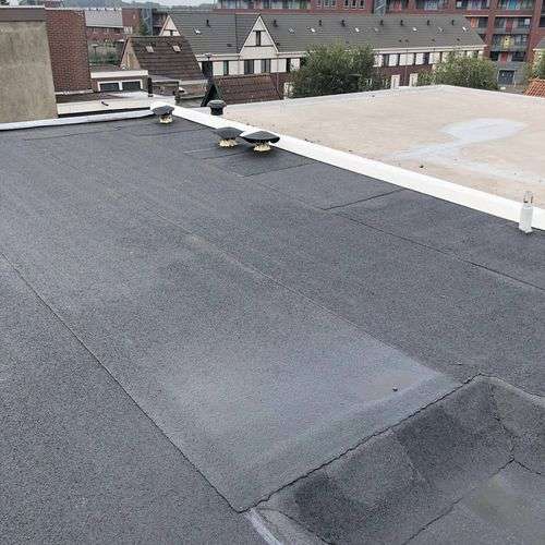 Een nieuw bitumen dak in Bennekom