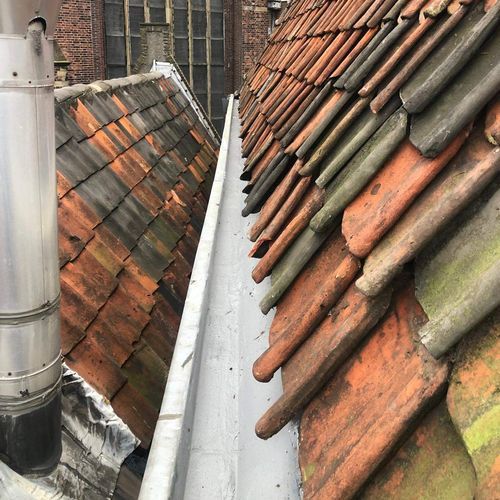 Dakgoot in Bennekom reparatie